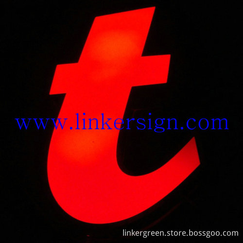 advertising stainless steel letter sign and 3d sign letters
